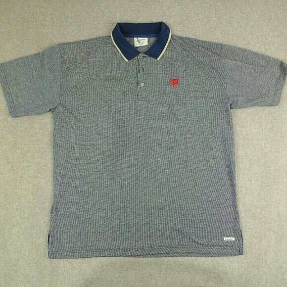 Insignia Decor Mens 2XL Polyester Blend  Red Lobster Logo Short Sleeve Polo Shir - Picture 2 of 5